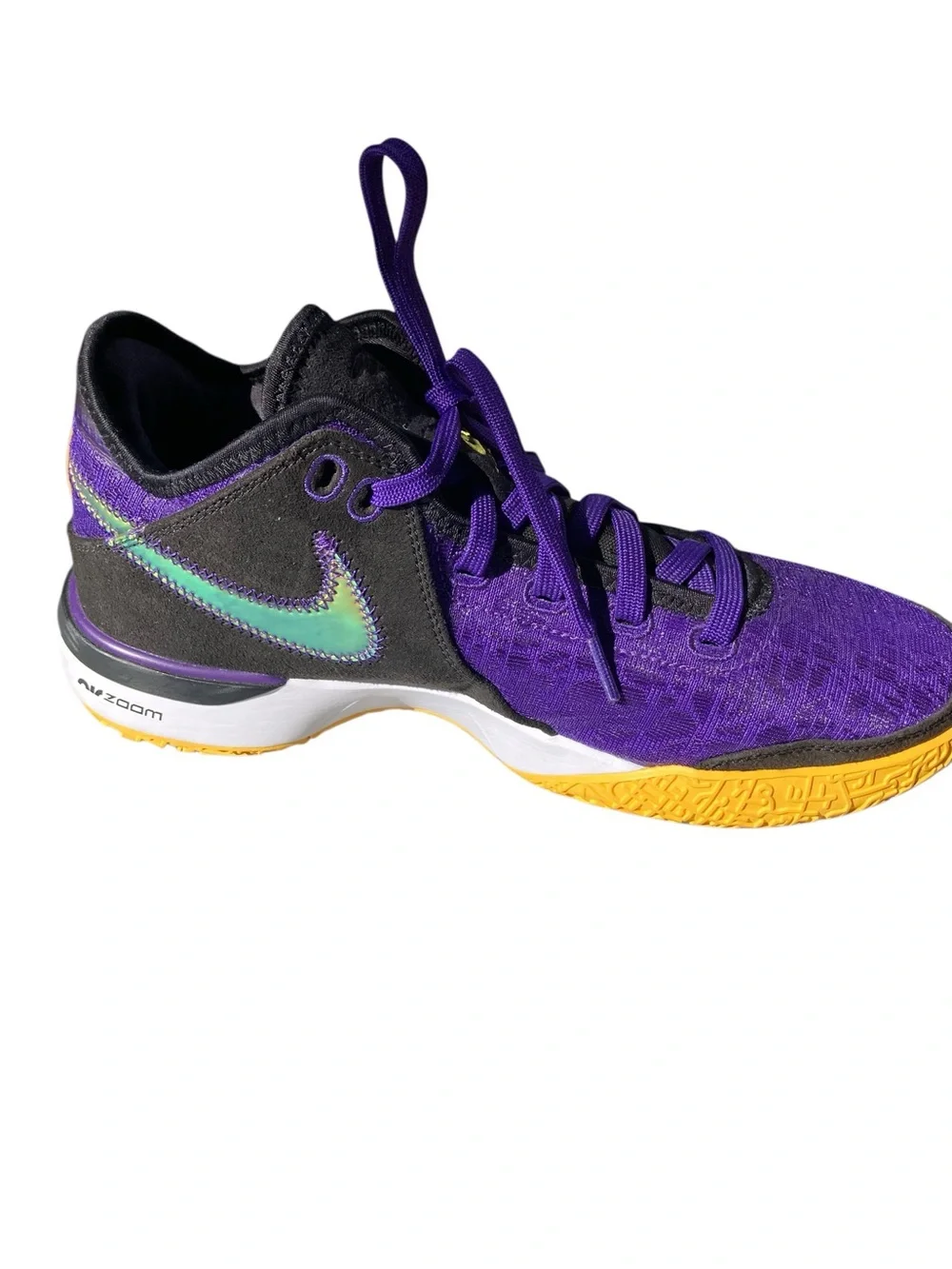 Nike Zoom LeBron NXXT Gen EP DR8788-500 Men’s 8 Purple Gold Shoes